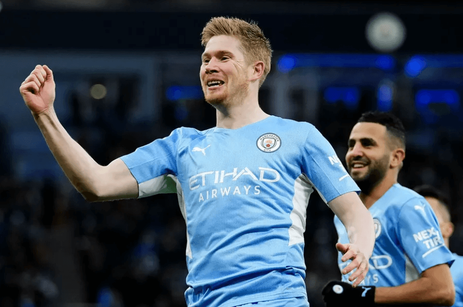 Manchester City Home Jersey 2021/22 By Puma Kevin