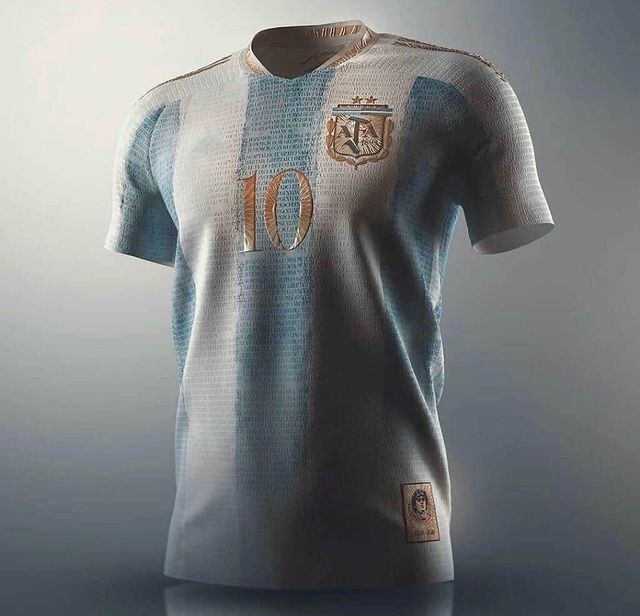 Argentina Maradona #10 Commemorative Jersey 2021