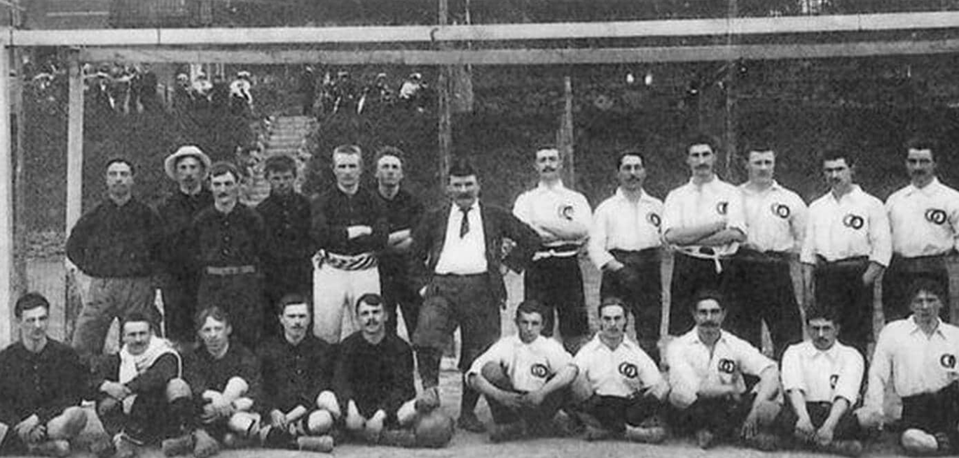 In 1904, the French football team