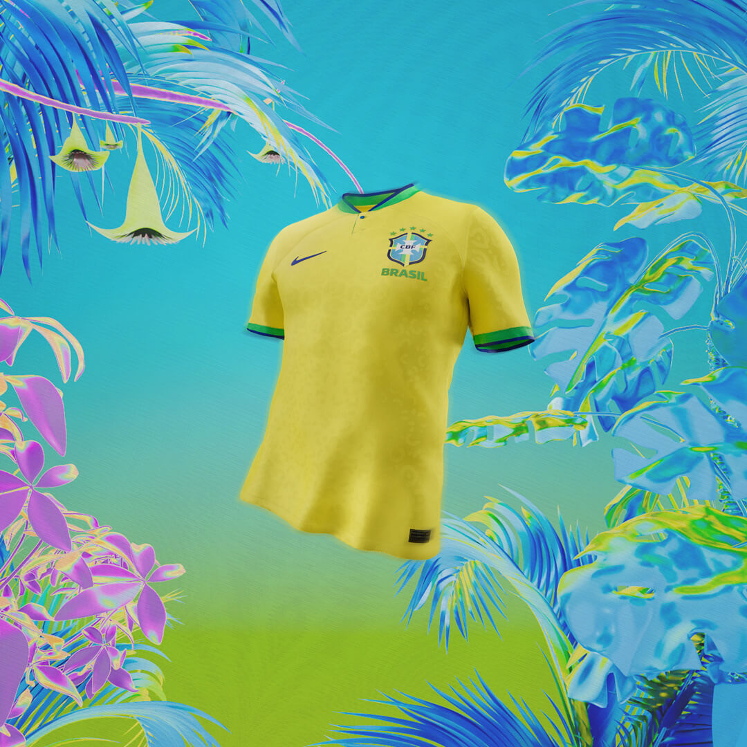 Brazil Jersey For World Cup 2022 Home And Way Kit / Brasil Football Jersey  - Jersey